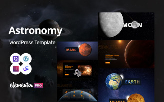 Astronomy - Astronomy Multipurpose WordPress Elementor Theme