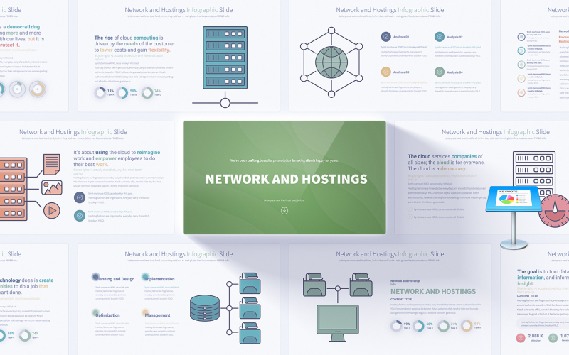 Complete Network and Hosting Keynote Template