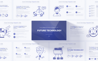 Innovative Future Technology PowerPoint Infographic Template