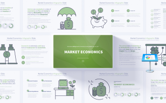 Professional Market Economics Keynote Infographic Slides