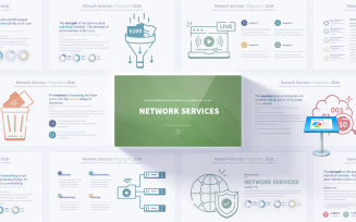 Professional Network Services Keynote Infographic Slides