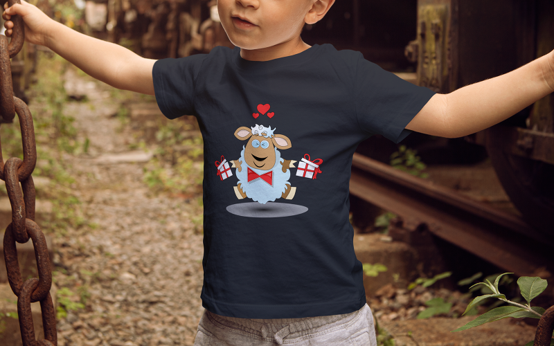 creative illustration for kids-0370-24 T-shirt