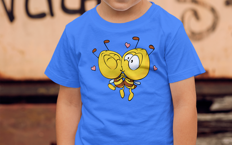 creative illustration for kids-0371-24 T-shirt