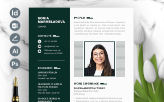 Creative Resume Template Instant Download