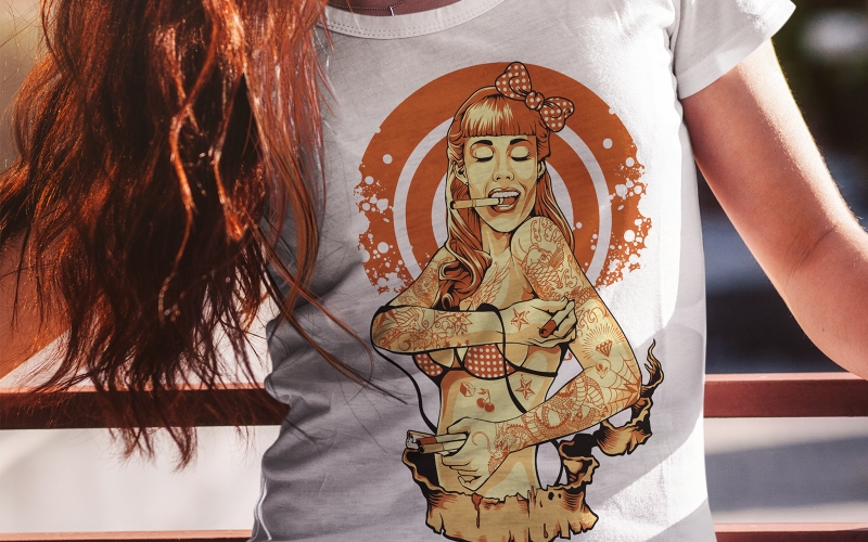 creative illustration for shirts-0378-24 T-shirt