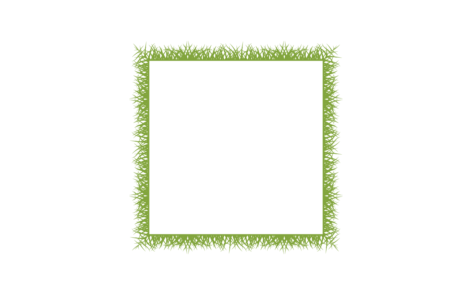 Natural Grass design icon vector template