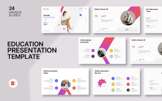 Online Education Presentation Template 2030