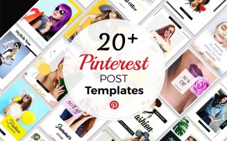 Pinterest Social Media Template Packages