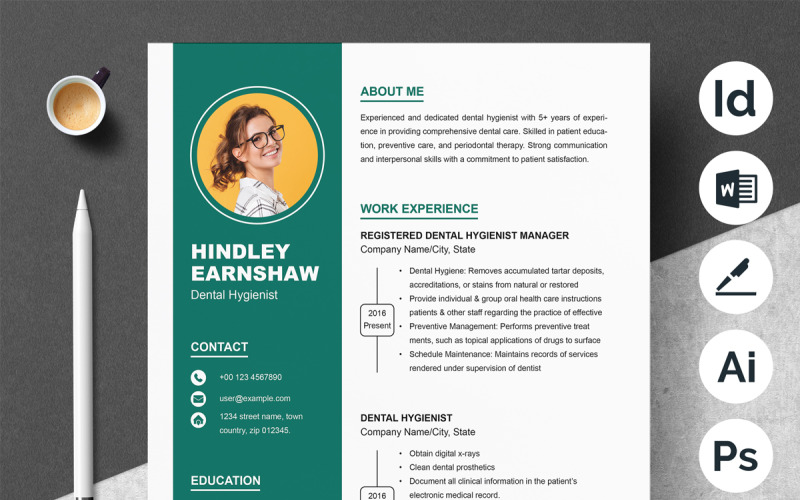 Professional Resume / Modern Template Design Resume Template