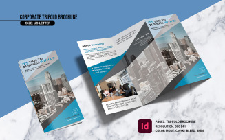 Corporate Trifold Indesign Brochure.