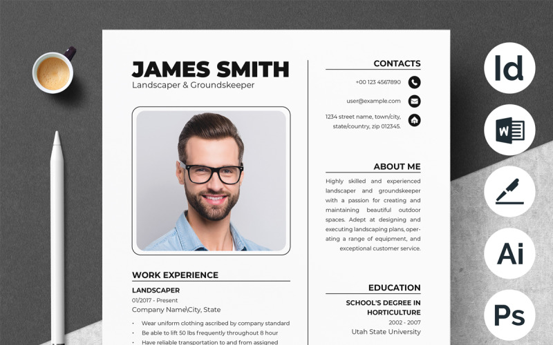 Resume Template / CV template Design