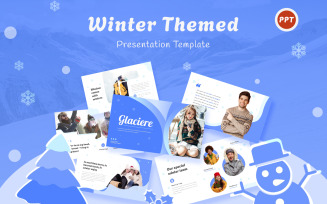 Glaciere - Winter Themed Presentation PowerPoint Template