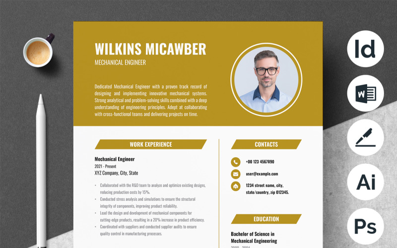 Classic Resume Template Word