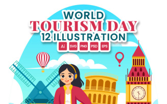 12 World Tourism Day Illustration