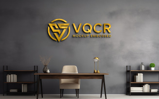 Logo mockup psd template v1