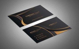 Creative And Clean Business Card Template.