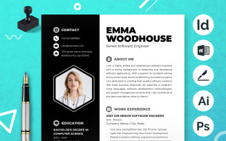 Elegant Professional Resume Template Word