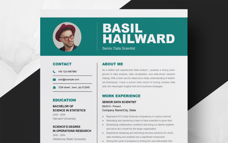 3-Page Resume Template Design