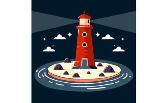 Lighthouse Background Design