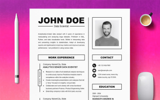 Simple And Stylish Clean Resume Layout