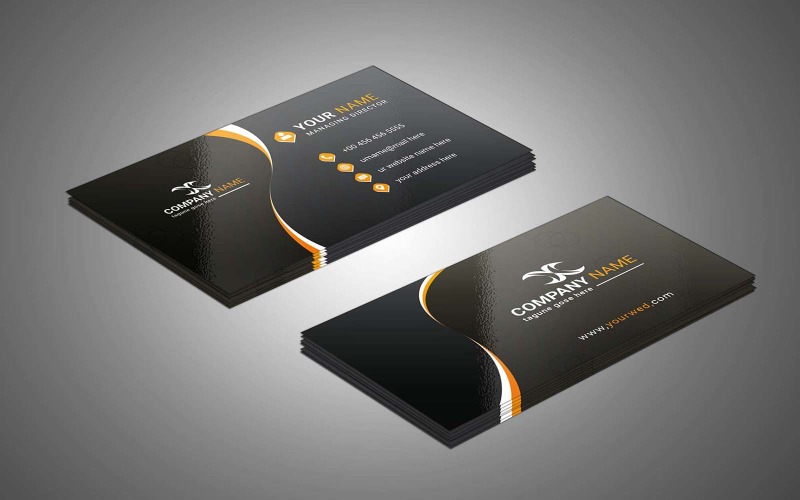 Vector Modern Business Card Corporate Identity