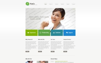 Consulting Responsive Website Template