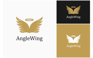 Angel Wing Fly Spread Logo