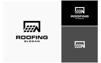 Roof Tile Home House Logo