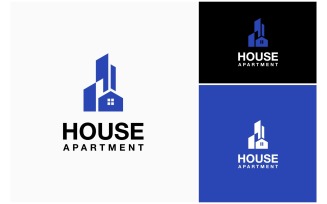 Apartment Home House Building Logo