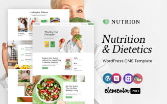 Nutrion - Nutrition and Dietetics WordPress Elementor Theme