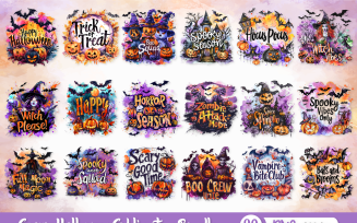 Scary Halloween Sublimation Bundle