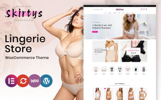 Skirtys - Lingerie and Adult Store Elementor WooCommerce Theme