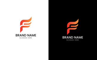 Letter F financial logo-08-270