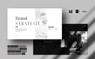 Brand Strategy Presentation Template (.indd)