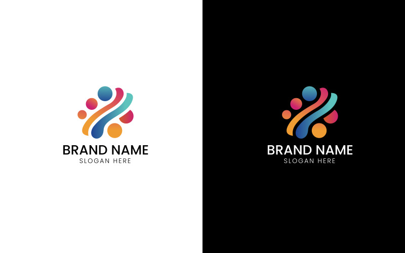 colorful fitness logo-08-274 Logo Template