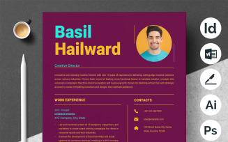 Creative Resume with a Standout Design