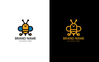 Music honey bee logo-08-275