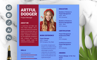 One-Page Professional Resume Template