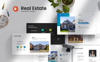 Real Estate Elegant PowerPoint Presentation Template