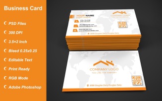 Visiting Card Template with Customizable Designs - 389