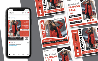Fashion Sale Instagram Post Template 3