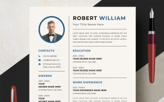 Clean Lines Resume Template