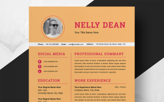 Modern Professional CV Template