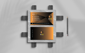 Corporate Clean Business Card Design Template