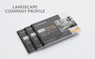 Landscape Company Profile Or Brochure Design