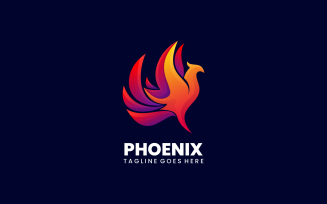 Phoenix Gradient Colorful Logo 1