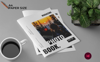 Photobook Magazine Template