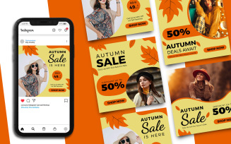 Autumn Sale Instagram Post Template