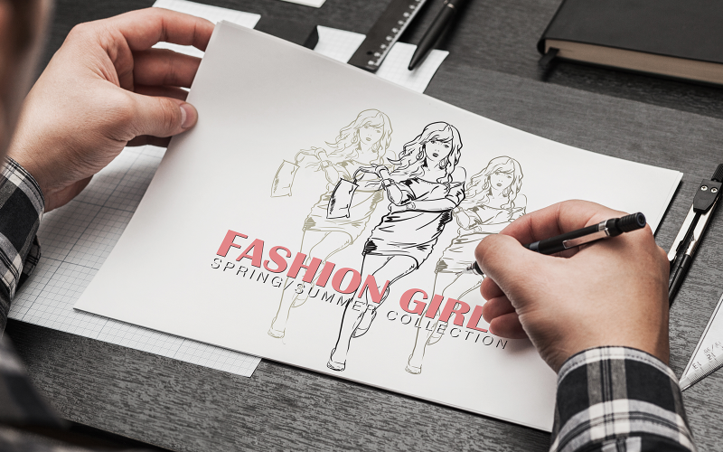 creative illustration for fashion-0429-24 Illustration