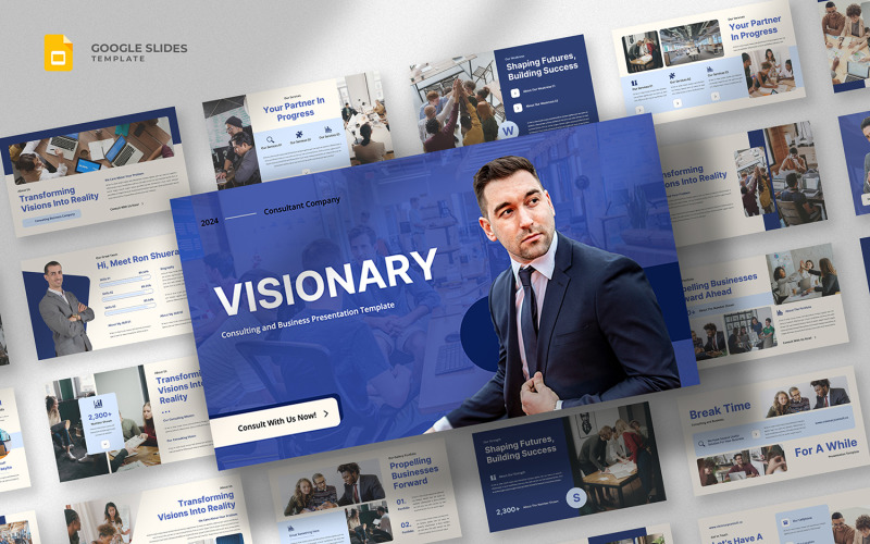 Visionary - Business Consulting Google Slides Template